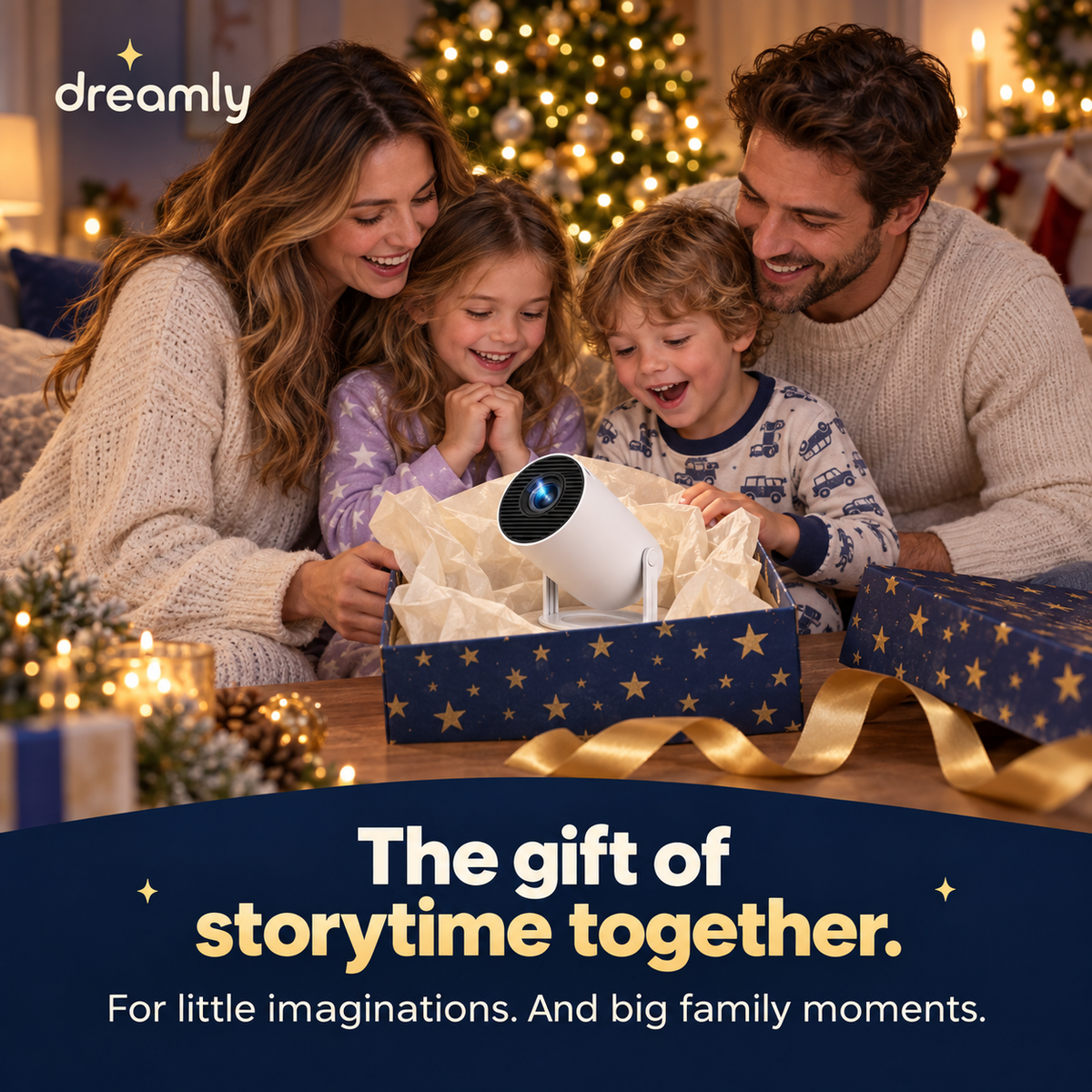 Dreamly™ Smart Projector