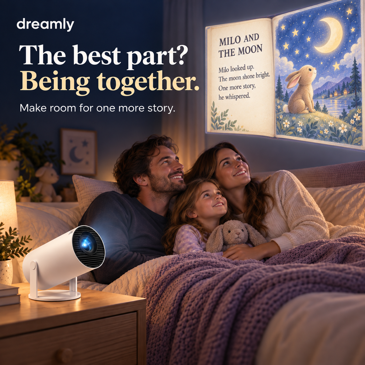 Dreamly™ Smart Projector